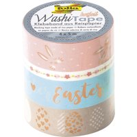 folia Deko-Klebeband Washi-Tape, HOTFOIL FRÜHJAHR II, 4er