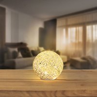 NKD 5227970 LED-Rattan-Kugelleuchte – Bild 2