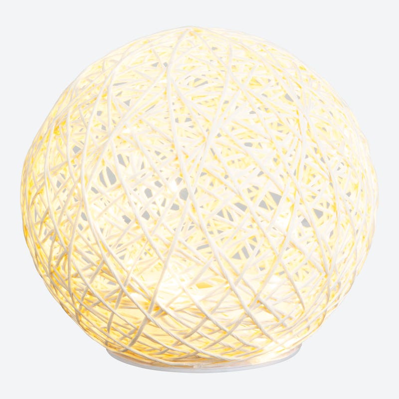 NKD 5227970 LED-Rattan-Kugelleuchte – Bild 3