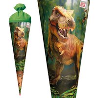 ROTH Schultüte, T-Rex Welt, rund, 700 mm, mit Effekt