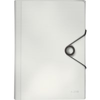 LEITZ Fächermappe Solid, A4, PP, 6 Fächer, weiß