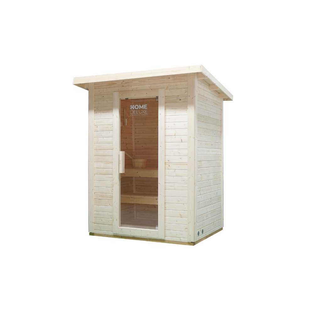 Saunahaus Outdoor TALO M - 191 x 157 cm für 2 Personen – Bild 4