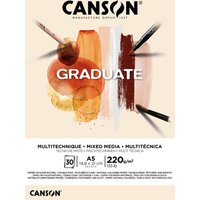 CANSON Studienblock GRADUATE MIXED MEDIA, natur, DIN A3