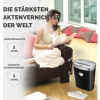 Fellowes Aktenvernichter Powershred 53C, schwarz, Partikel