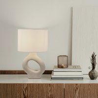 Home Deluxe 4058166320346 Tischlampe Beige – Bild 2