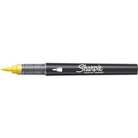 Sharpie Kreativmarker ACRYLIC, Pinselspitze, gelb – Bild 2