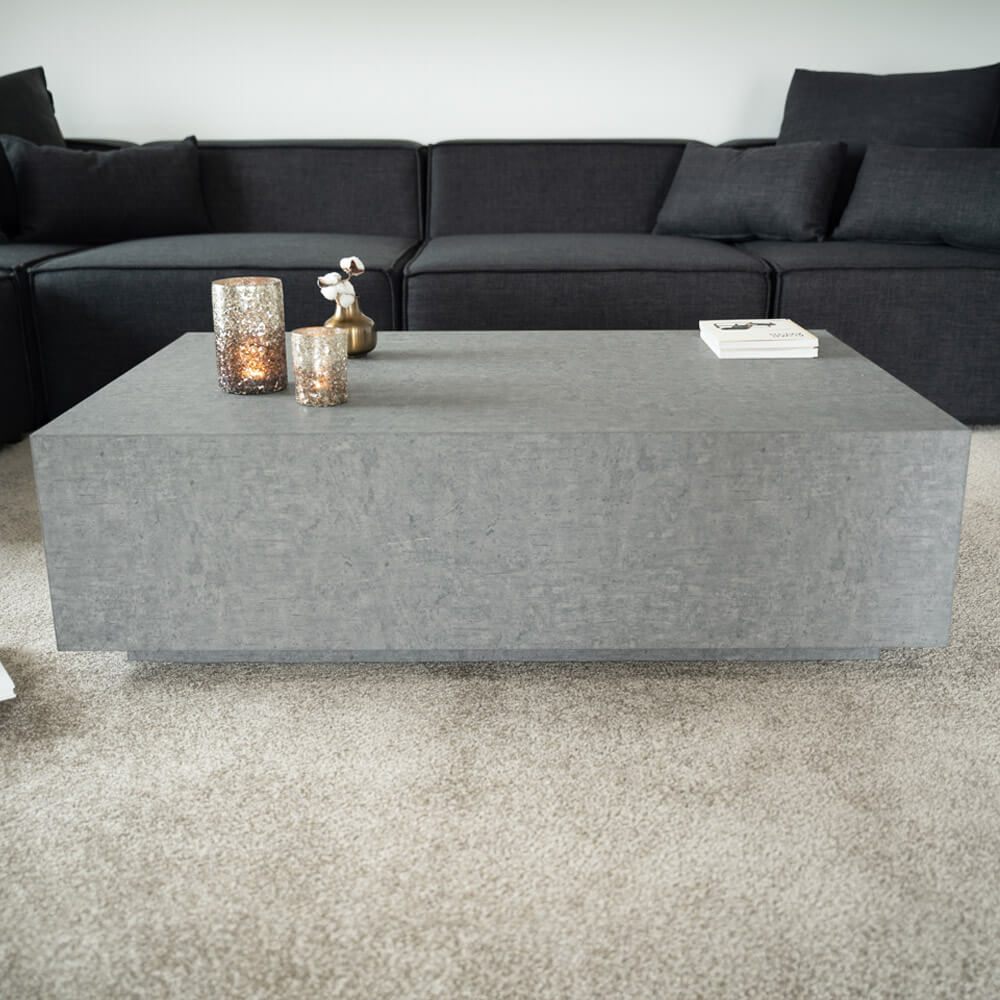 Home Deluxe 4058166273710 Couchtisch Grau – Bild 3