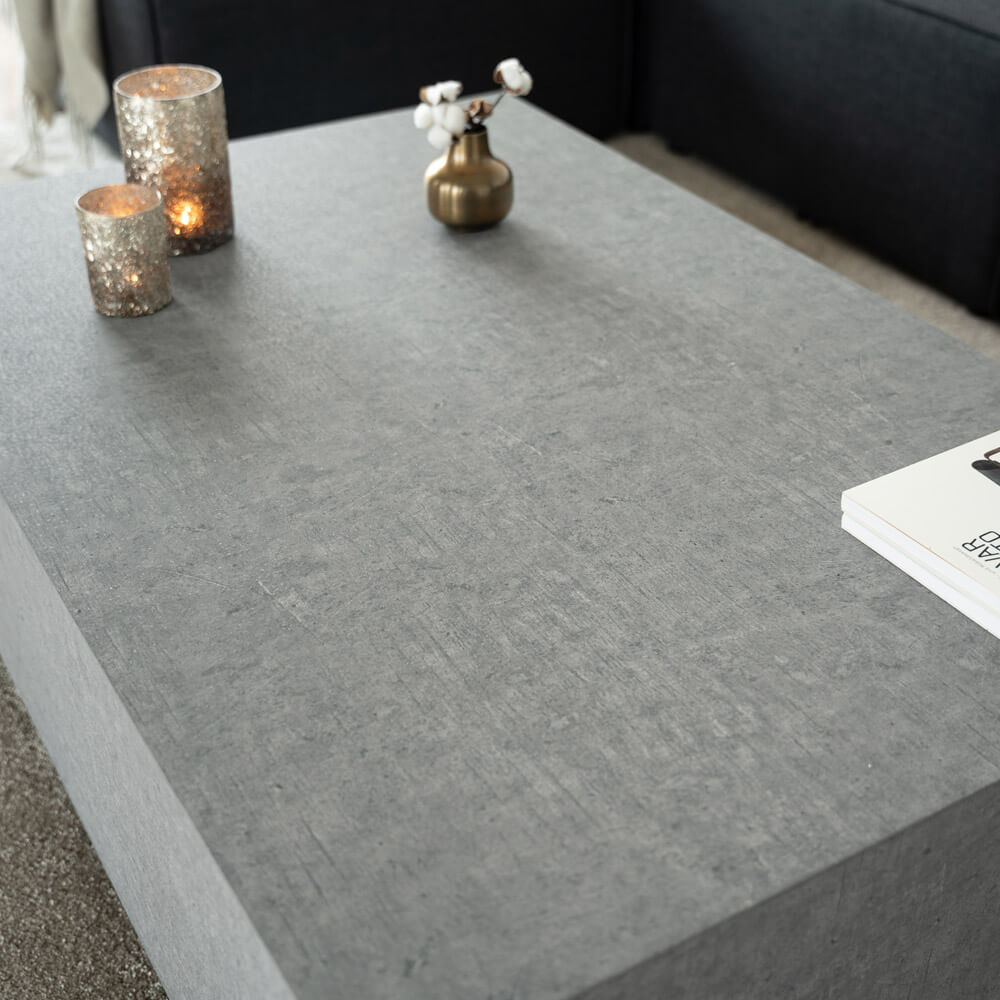 Home Deluxe 4058166273710 Couchtisch Grau – Bild 4