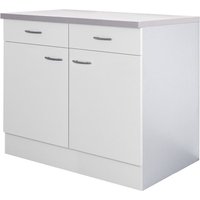 Unterschrank Wito Weiß ca. Breite100x Höhe 85x Tiefe 60cm
