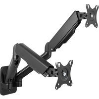 LogiLink Doppel-Monitorarm zur Wandmontage, Armlänge: 450 mm