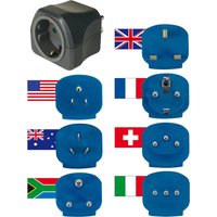 brennenstuhl Reisestecker-Set mit 7 Steckern – Bild 2