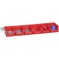 allit Sichtlagerkasten-Set ProfiPlus 2/7, rot – Bild 2