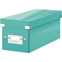 LEITZ CD-Ablagebox Click & Store WOW, eisblau – Bild 2
