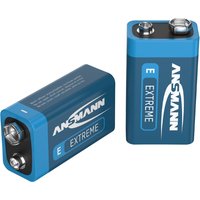 ANSMANN EXTREME LITHIUM 9V E-Block (6AM6), 10,8V, 600 mAh