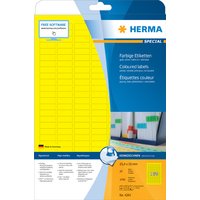 HERMA Universal-Etiketten SPECIAL, 210 x 297 mm, gelb