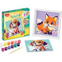 Maped Creativ Malset, Malen nach Zahlen, HUND/FUCHS