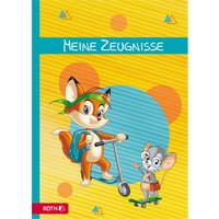 ROTH Zeugnismappe, Fredo & Fitzi, DIN A4, mit Design
