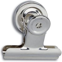 MAUL Briefklemmer mit Kraftmagnet, Breite: 50 mm, nickel – Bild 2