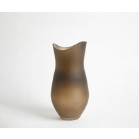 Vase Sinuo B16 x T16 x H30 cm Glas Aurum Mundgeblasen