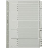 LEITZ Mylarkarton-Register, A-Z, A4, 20-teilig, grau – Bild 2