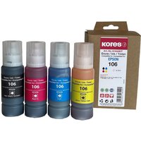 Kores Multi-Pack Tintenflasche G1642KIT ersetzt EPSON 102