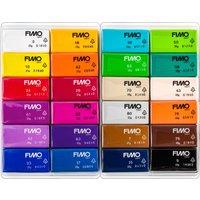 FIMO SOFT Modelliermasse-Set, Basic, 24er Set