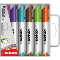 Kores Whiteboard-Marker K MARKER XW2, Keilspitze, 6er Etui – Bild 2