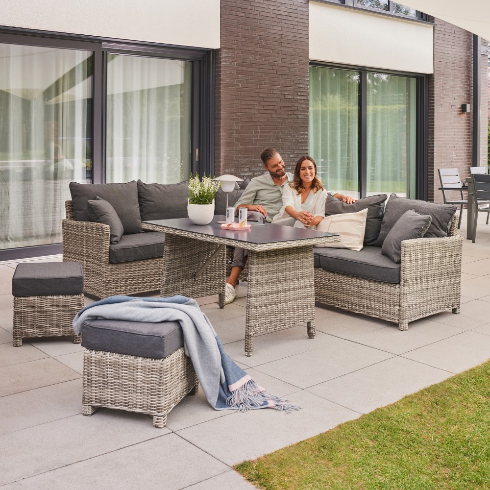 Home Deluxe 4058166242877 Rattan Sitzgruppe – Bild 4