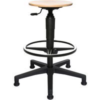 Topstar Drehhocker, TEC 60 Counter, aus Holz – Bild 2