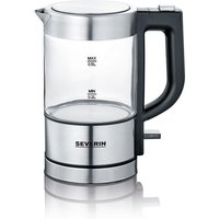 SEVERIN Mini-Wasserkocher WK 3472, 0,5 Liter, Glas/Edelstahl