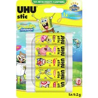 UHU Klebestift stic Spongebob, 5 x 8,2 g, Blister – Bild 2