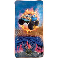 ROTH Kinder-Badetuch, Monstertruck Fire, 600 x 1.200 mm
