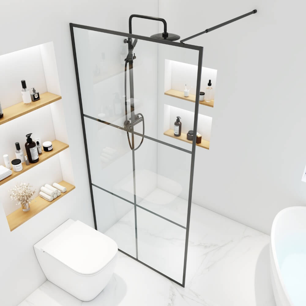 Home Deluxe 4058166256591 Duschabtrennung – Bild 5