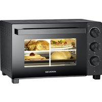 SEVERIN Back- und Toastofen TO 2075, 30 Liter, schwarz