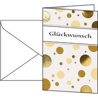 sigel Grußkarte, Golden Bubble, (B)115 x (H)170 mm – Bild 2
