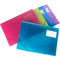 RAPESCO Eckspannermappe, DIN A4, PP, transparent sortiert – Bild 2