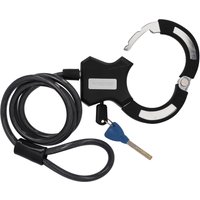FISCHER Kabel-Fahrradschloss mit Schelle, Länge: 1.200 mm