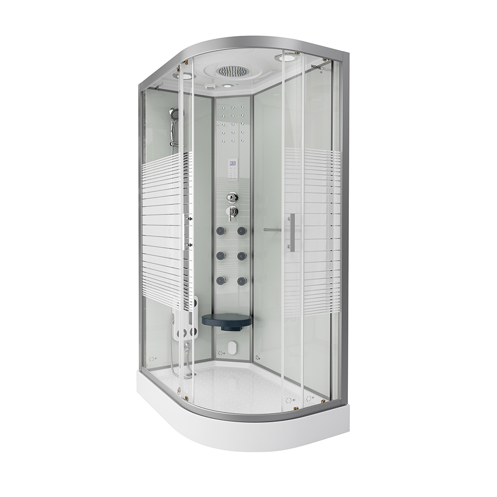 Home Deluxe 4058166998248 Dampfdusche Weiß – Bild 4