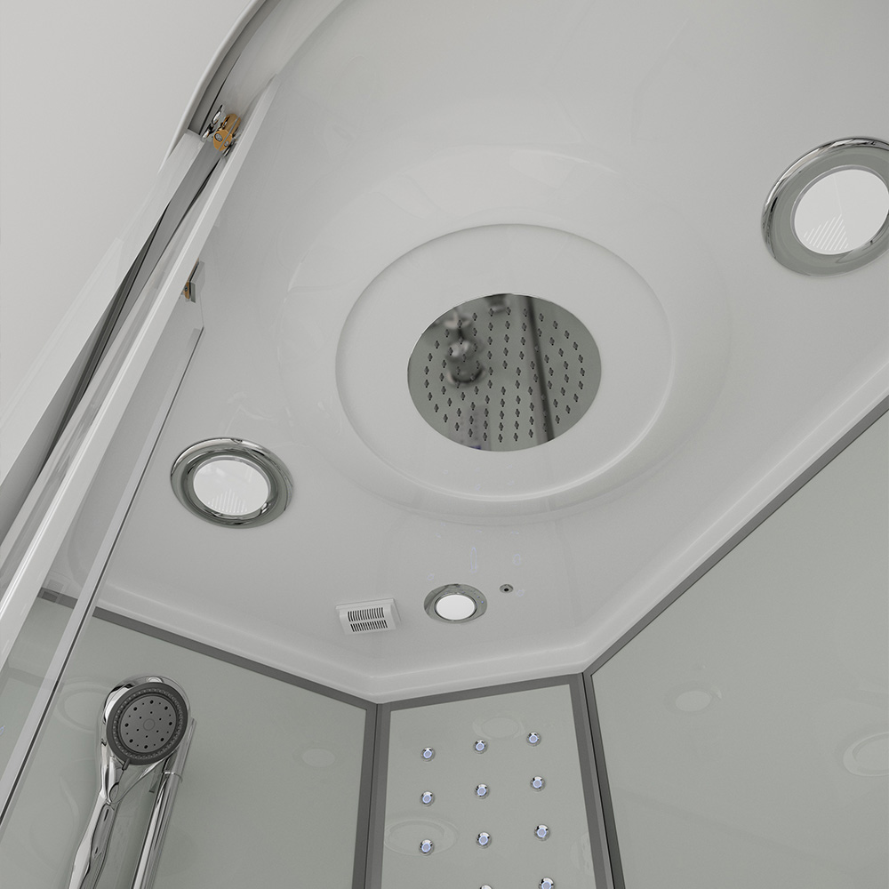 Home Deluxe 4058166998248 Dampfdusche Weiß – Bild 5