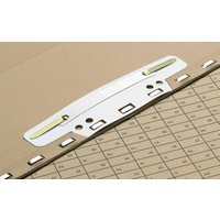 ELBA Einhängeheftstreifen für Registraturen, aus PVC, weiß – Bild 2