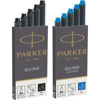 PARKER Großraum-Tintenpatronen QUINK, königsblau – Bild 2