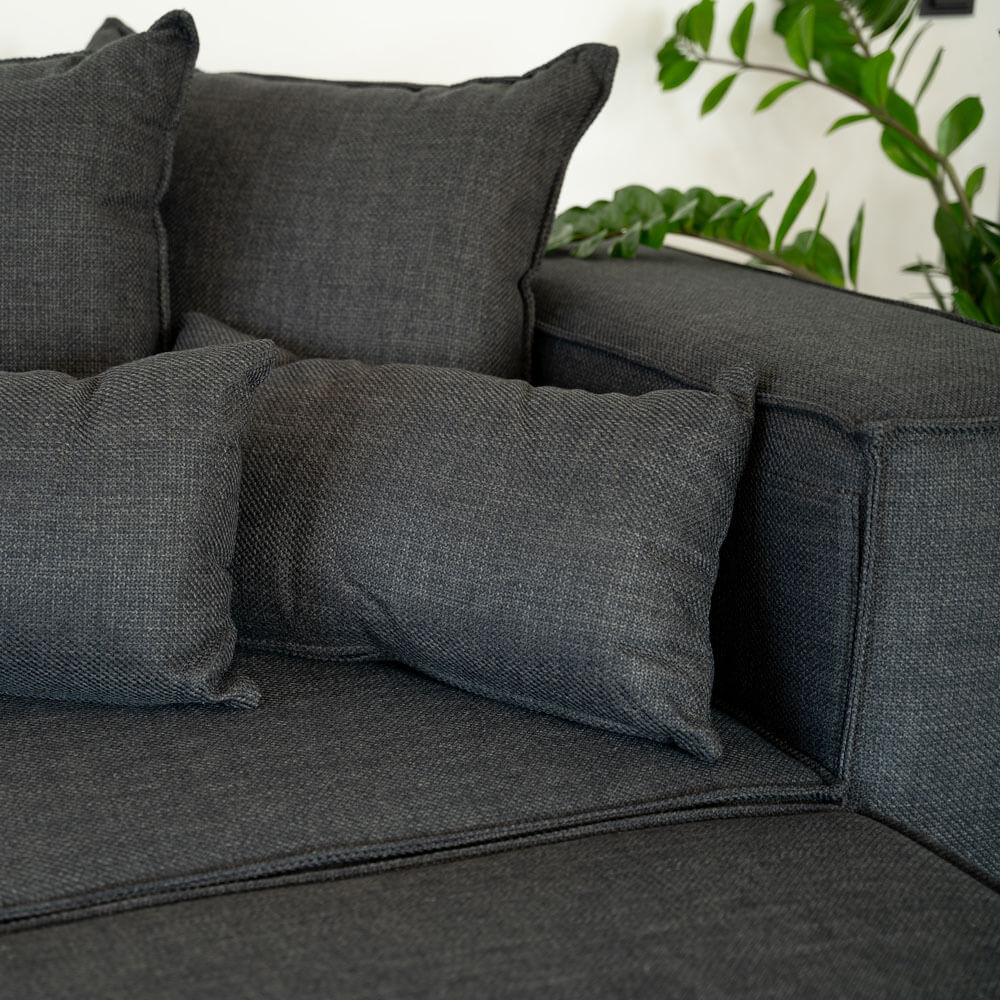 Home Deluxe 4058166269478 Sofa Anthrazit – Bild 6