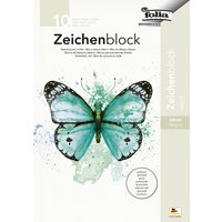 folia Zeichenblock, 140 g/qm, DIN A3, gekörnt, 10 Blatt – Bild 2