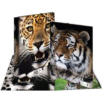 HERMA Eckspannermappe, Leopard, aus PP, DIN A4