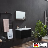 Home Deluxe 4058166277985 Badmöbelset Schwarz