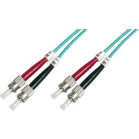 DIGITUS LWL Patchkabel, 2 x ST - 2 x ST, OM3, 1,0 m – Bild 2