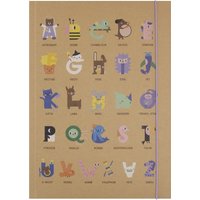 folia Zeichnungsmappe, ABC, Karton, DIN A3