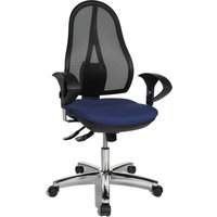 Topstar Bürodrehstuhl, Open Point SY Deluxe, royalblau