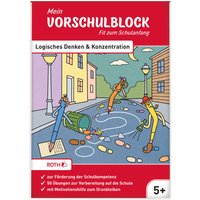 ROTH Mein Vorschulblock, Logisches Denken & Konzentration
