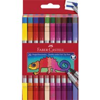 FABER-CASTELL Doppelfasermaler, 20er Etui